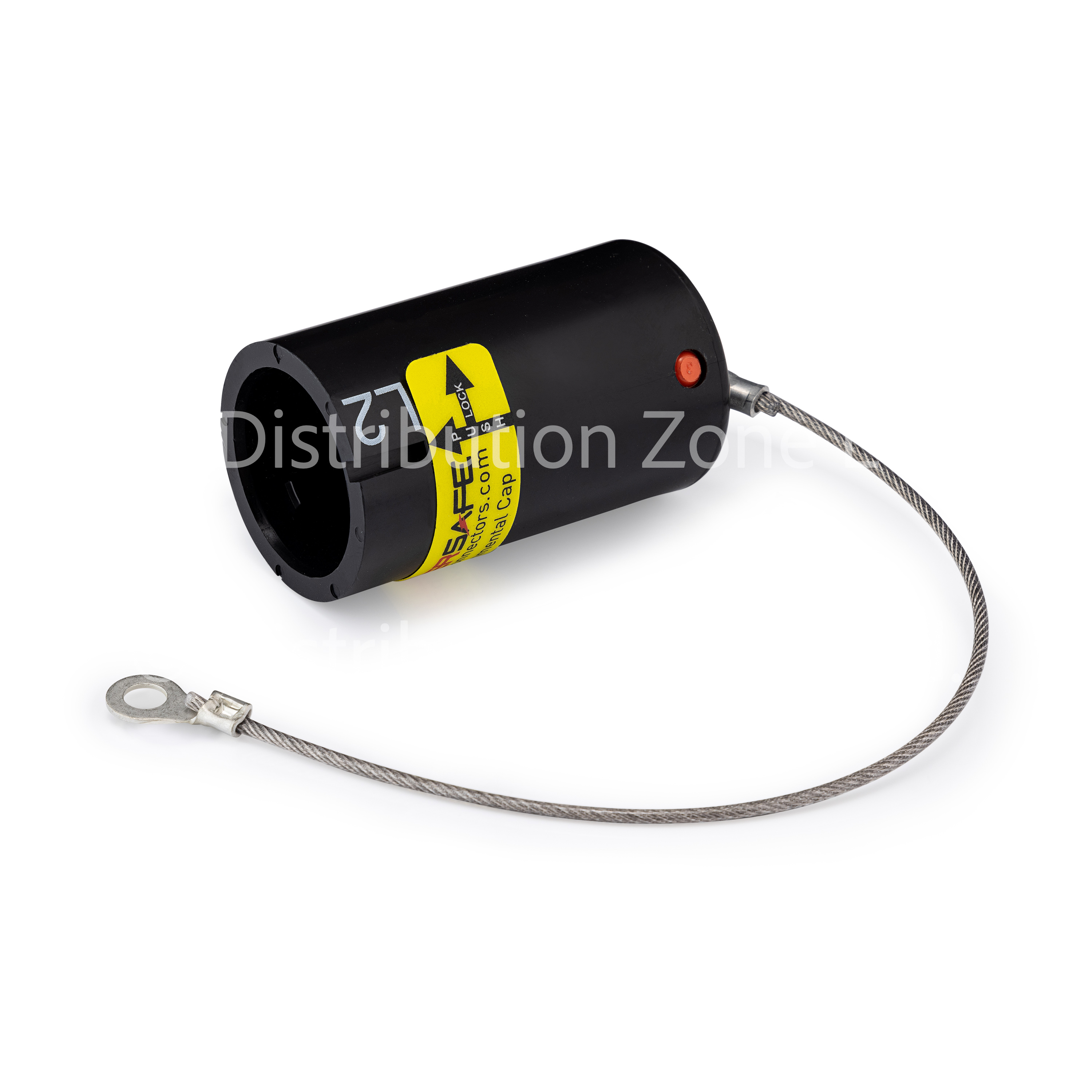 Powersafe Cap Environmental IP67 For Panel Drain L2 Black