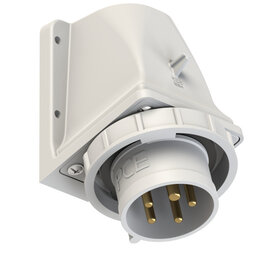 PCE Wall Mount Appliance Inlet 32A 3P+N+E 50V IP44 5152-1k