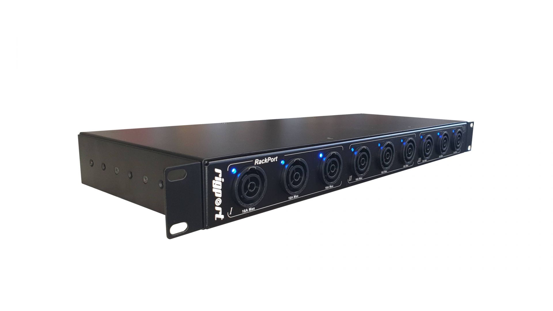 16A 1pH+N+E 230V 1U 19 inch Rack Power Distro with 9 x PowerCON True 1 NAC3FPX