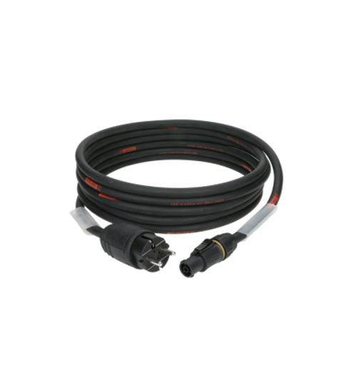 PCE Schuko Plug IP44 to Neutrik powerCON TRUE1 TOP NAC3FX-W-TOP 2 Metre H07RN-F Cable
