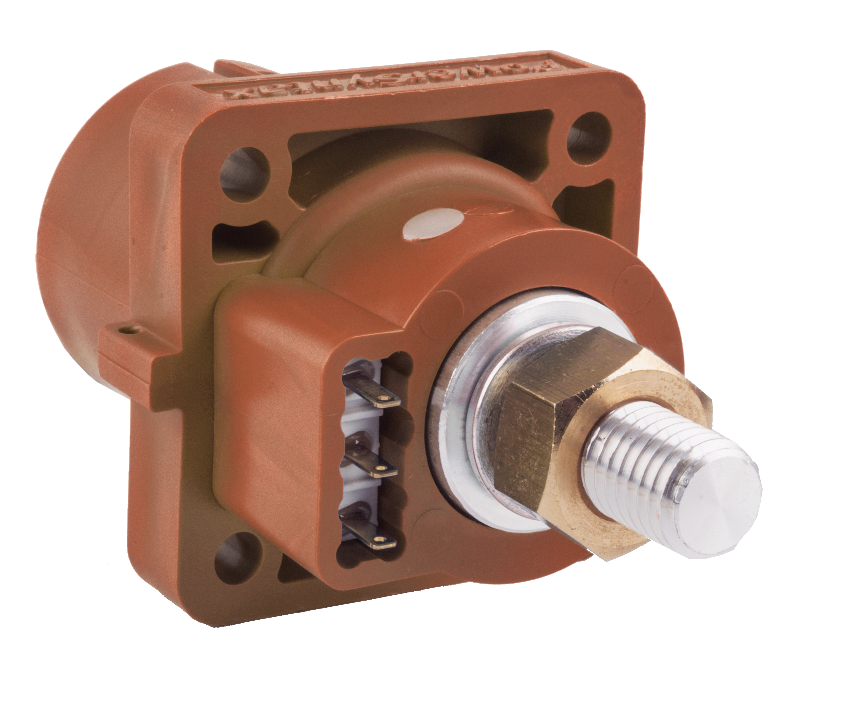 PowerSyntax Panel Source 480A Chain Pilot L1 Brown with Microswitch for Auxiliary Circuit