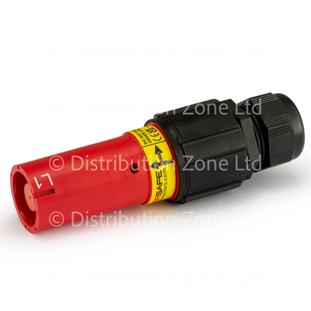 Powersafe Powerlock Connector 800Amp Line Source Red Line 1 Old UK + Australia 240mm²