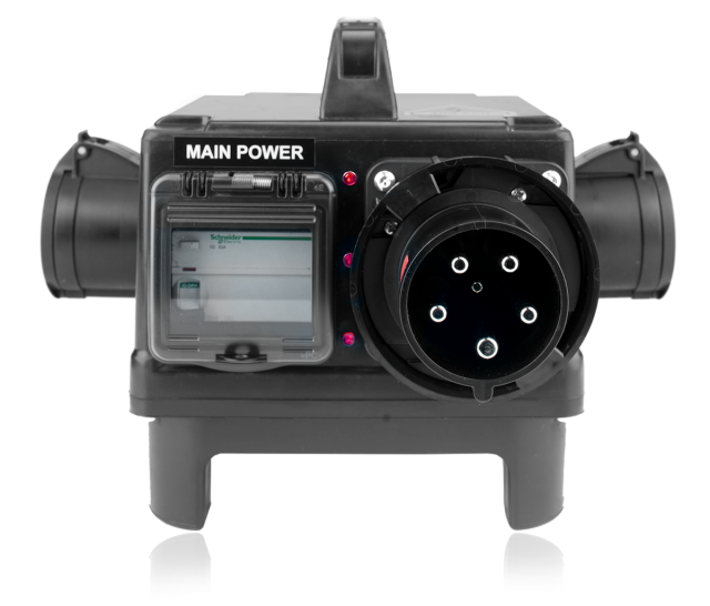 PowerBox Empty box “NEW MAXI TURTLE” 12 Module Solid Rubber
