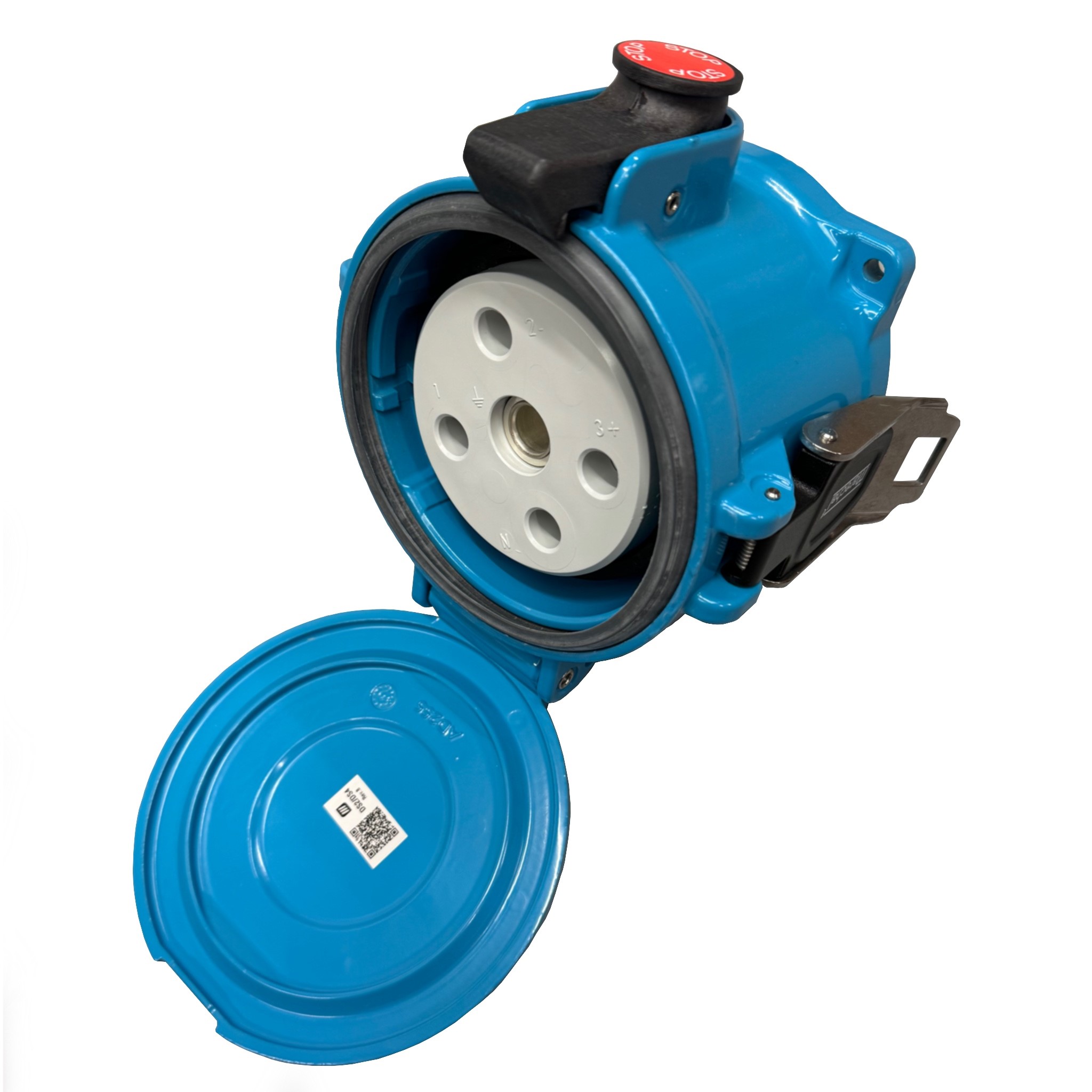 Marechal DS2 SOCKET METAL BLUE IP55 3P+N+E 250A 400V AC 3924017 (1)