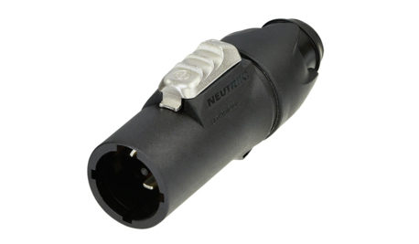 PowerCON True 1 Mains Cable Connector Male NAC3MX-W-TOP
