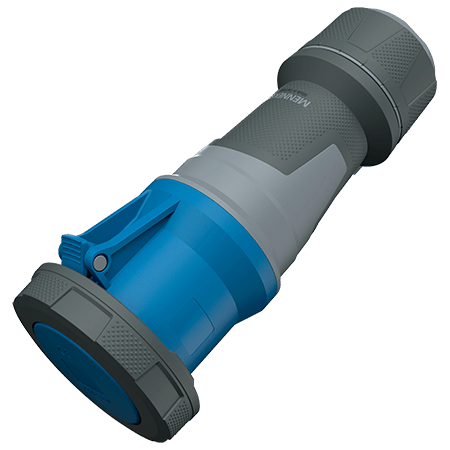 Mennekes PowerTOP® Xtra Connector 63A 2P+E 230V 6H IP67 14202