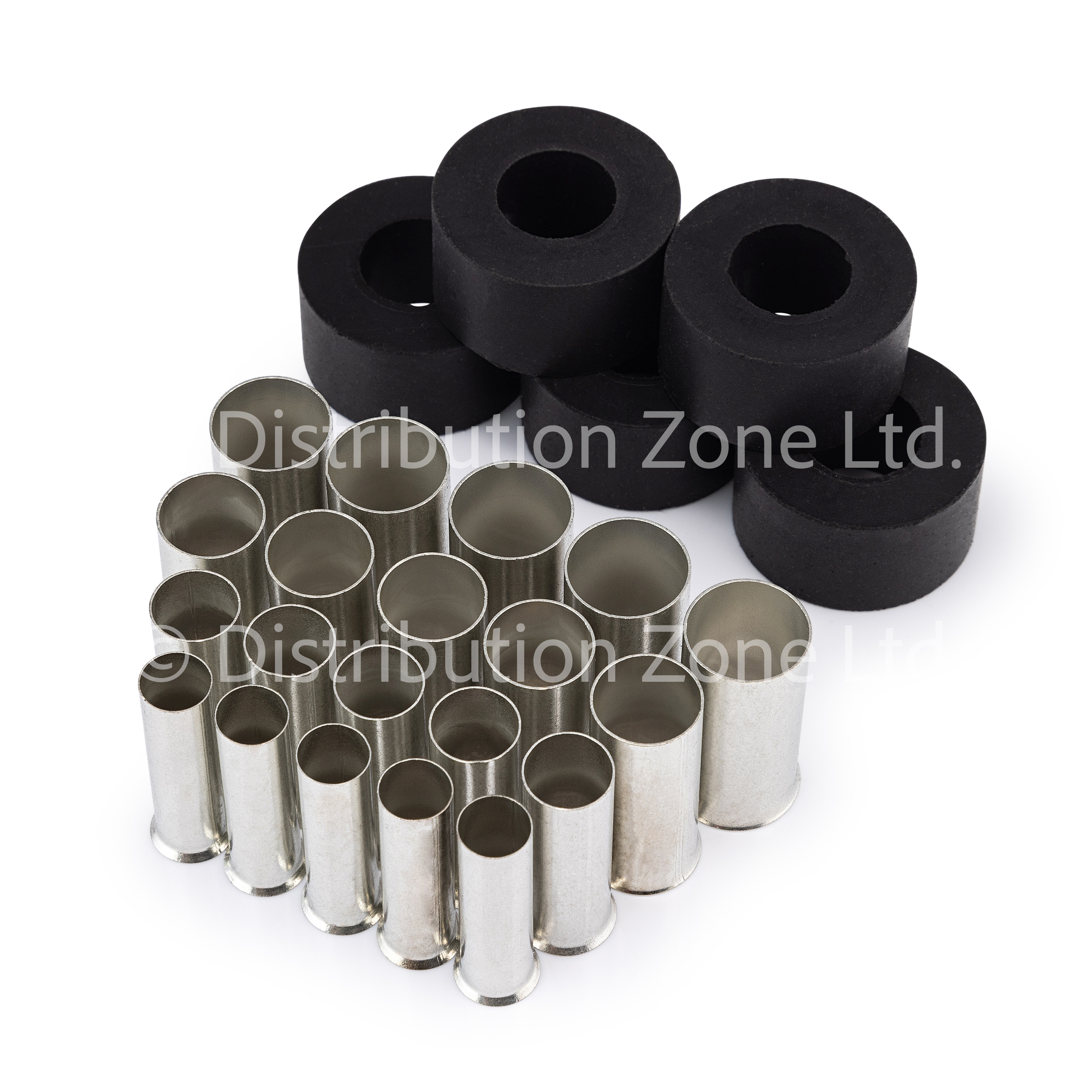 Powersafe Set of 5 x Reduction Sleeves Kit for Set Screw 500A 35mm cable