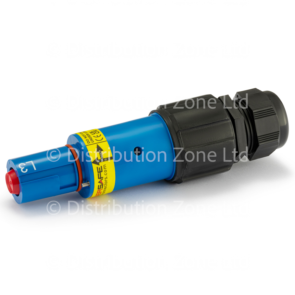Powersafe Powerlock Connector  800Amp Line Drain Blue Line 3 Old UK + Australia 240mm²