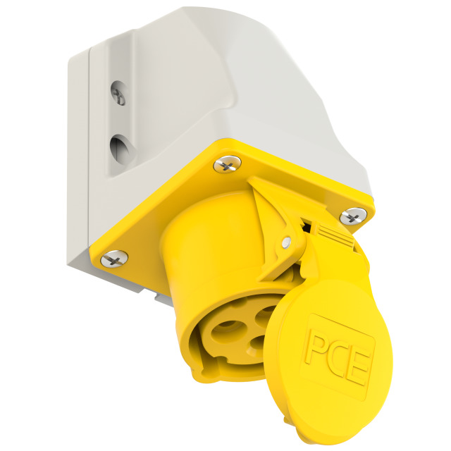 PCE Wall Socket 16A 110V 2P+E IP44 113-4k