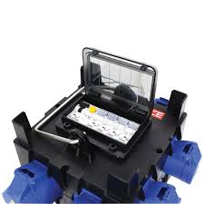 PCE IMST Distro Box 32A 3pH+N+E  400V to 3 x 32A 230V 1pH+N+E IP44 3 x RCBO's 9030657